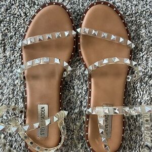 Steve Madden Clear Travel Sandal